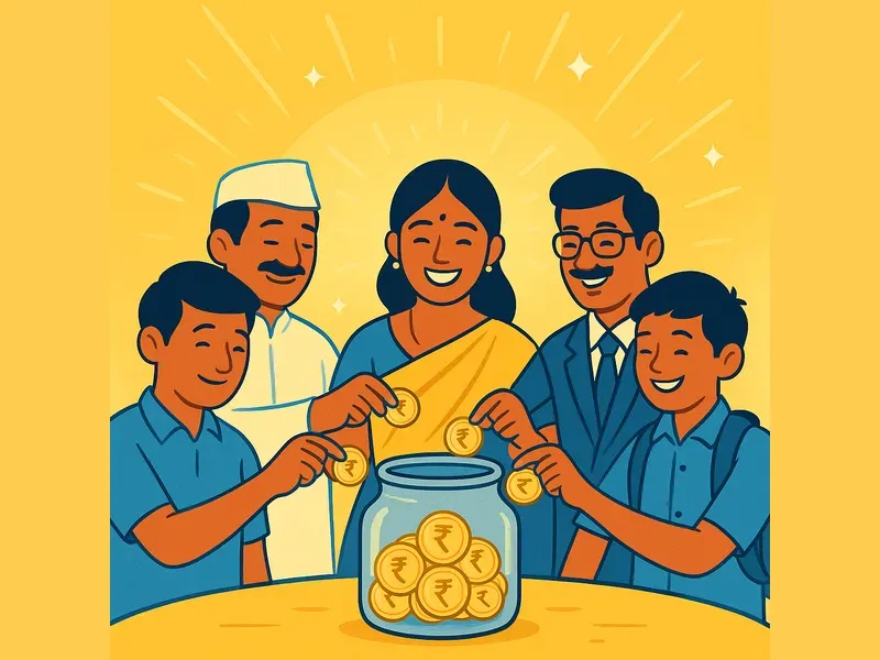 Good Deeds. Daily: How Micro-Giving Boosts Happiness one 1 rupee 